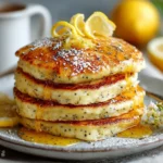 Lemon Poppyseed Protein Pancakes: A Bright, High-Protein Breakfast