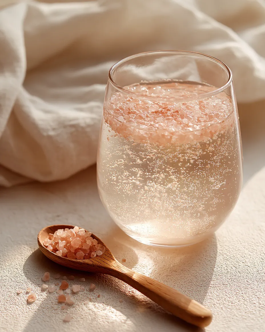 Pink Salt Morning Tonic