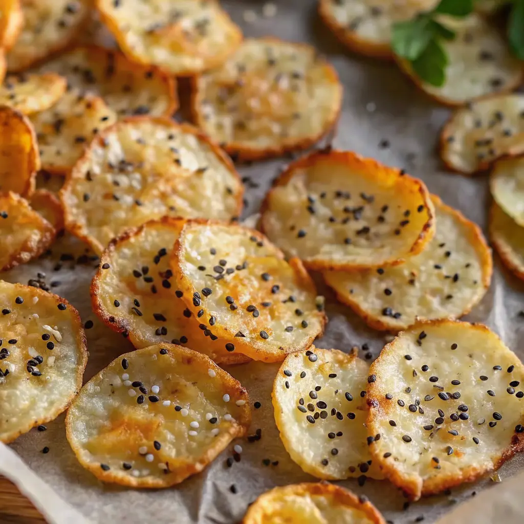 Baked Potato Chips Recipe – Crispy, Kid-Friendly & Guilt-Free Snack